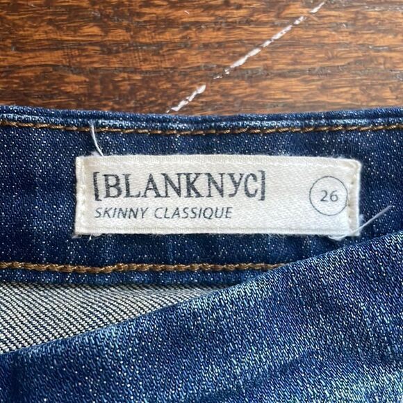 Blank NYC Distressed Skinny Classique Jeans - Picture 2 of 9